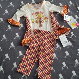 Thanksgiving outfit 0-3m